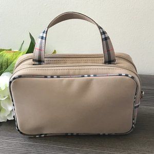 Burberry Fragrance Toiletry Travel Makeup Bag